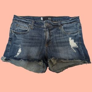 Kut From the Kloth Distressed Jean Shorts